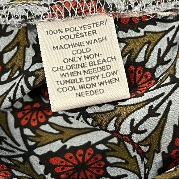 Loft loose fit long sleeve blouse size small - Picture 10 of 12